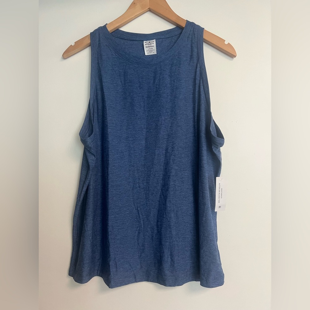 NWT Blue Sleeveless Women's Top